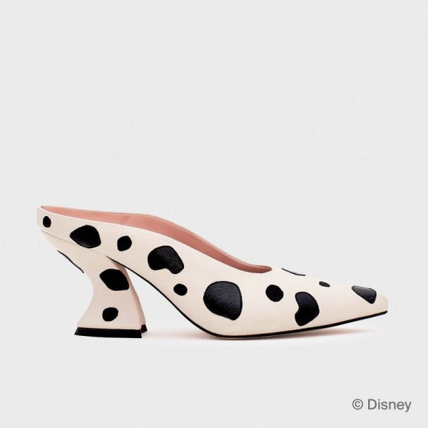 101 DALMATIANS MULE PUMP HUESO NEGRO