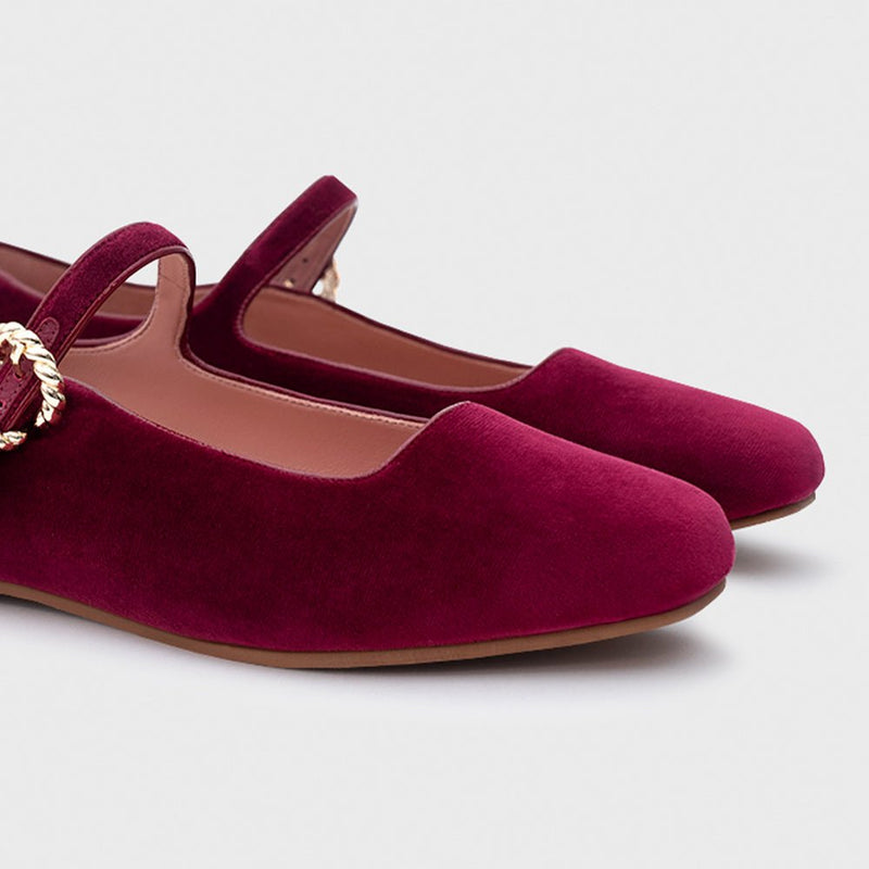 AURELIA FLAT VINO - Image 2