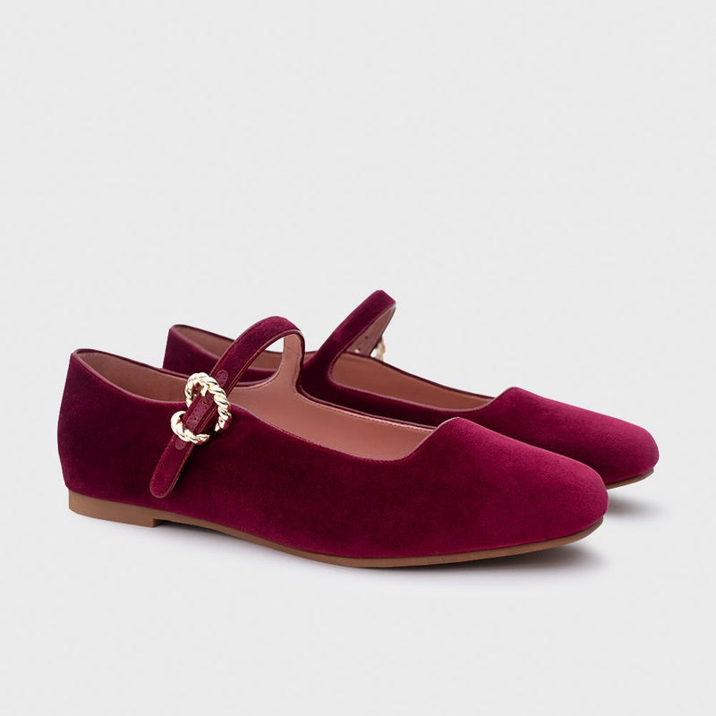 AURELIA FLAT VINO - Image 3