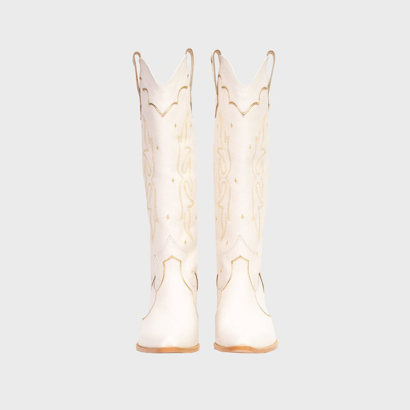 BOTA LUCKY SPARKLES HUESO - Image 4