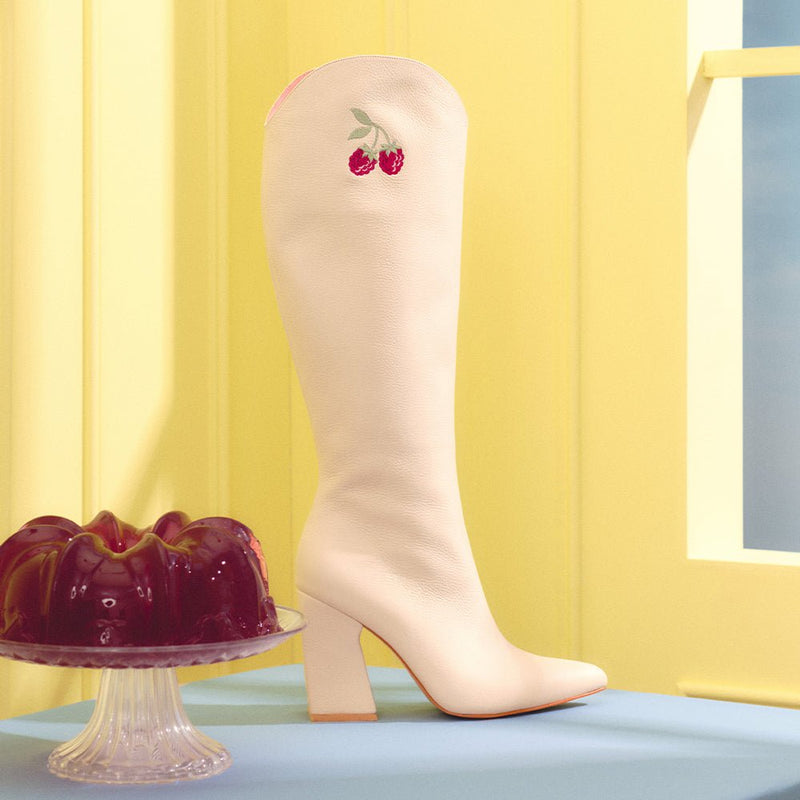 BOTA NINETTE RASPBERRY HUESO - Image 2