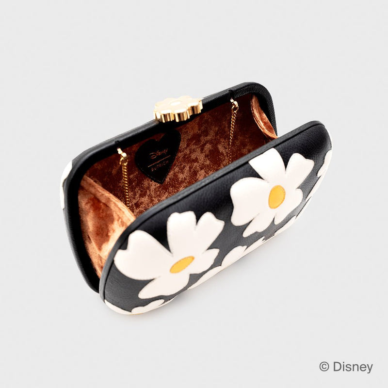 CLUTCH WILDWOOD HEART FLOWERS NEGRO HUESO - Image 2