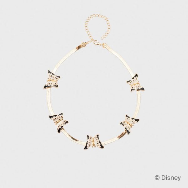 COLLAR BUTTERFLIES MAXI NEGRO
