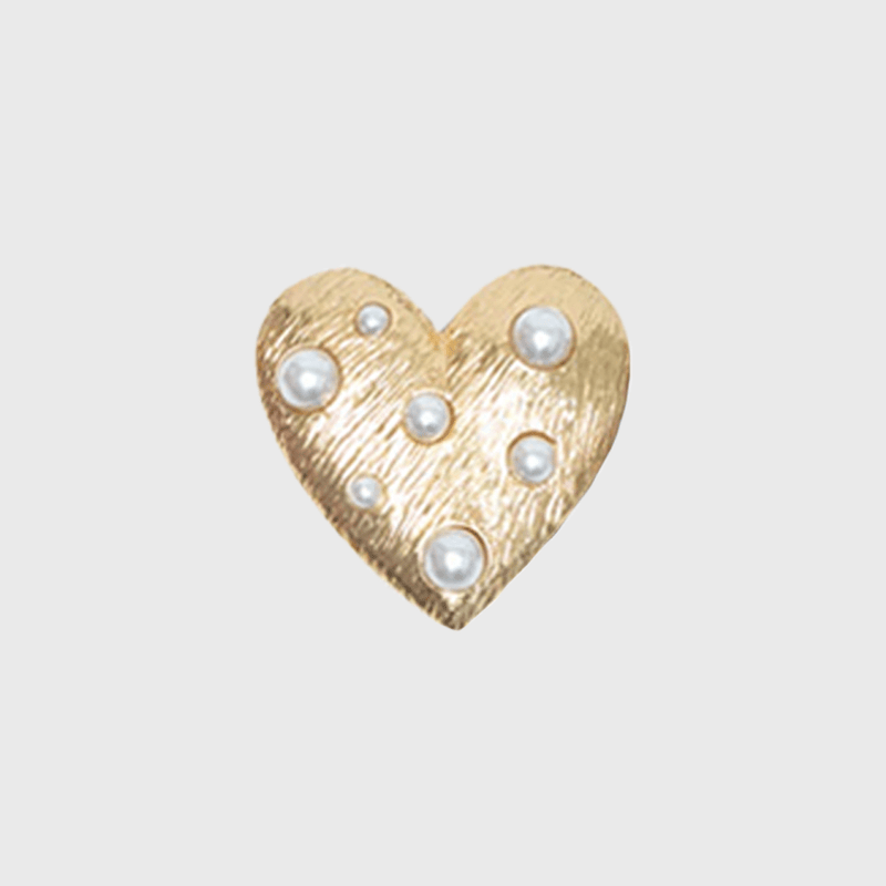 CORREA CORAZÓN PERLAS DORADO - Image 2