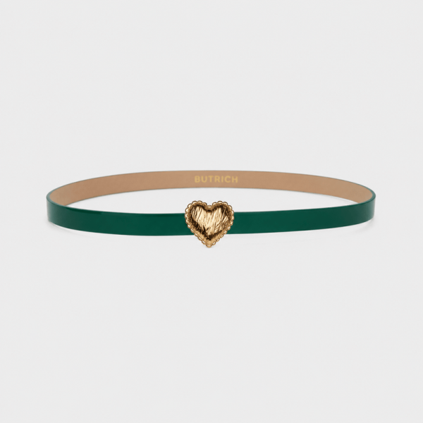 CORREA MINI CORAZON CATHERINE DORADO