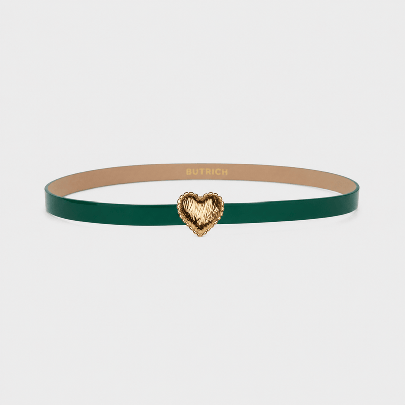CORREA MINI CORAZON CATHERINE DORADO