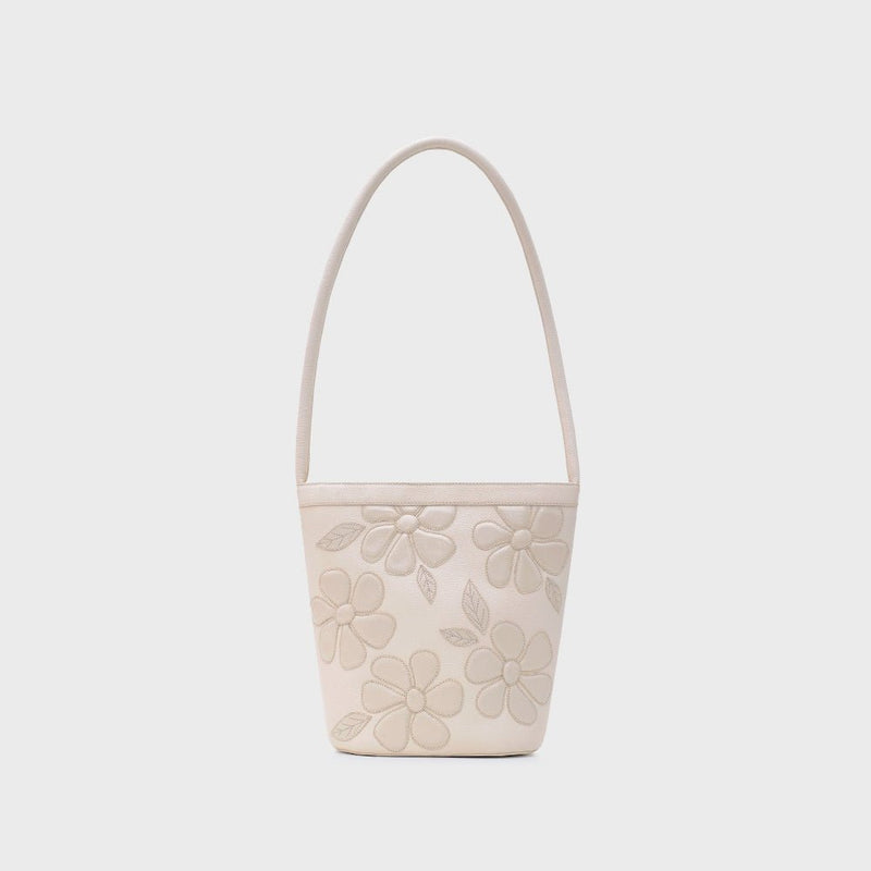 JANIA BUCKET BAG HUESO