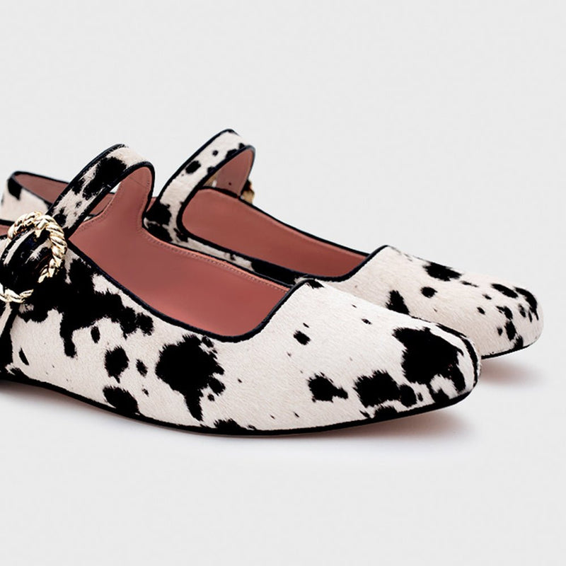 MALIKA FLAT HUESO NEGRO - Image 2