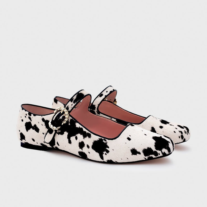 MALIKA FLAT HUESO NEGRO - Image 3