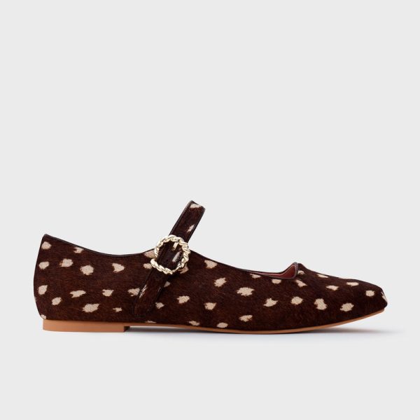 MALIKA FLAT MARRÓN
