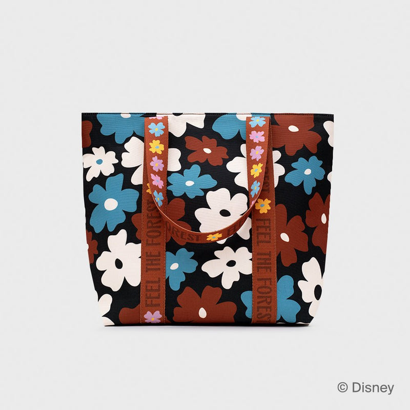 MEDIUM BAG WILDWOOD FLOWERS NEGRO - Image 4
