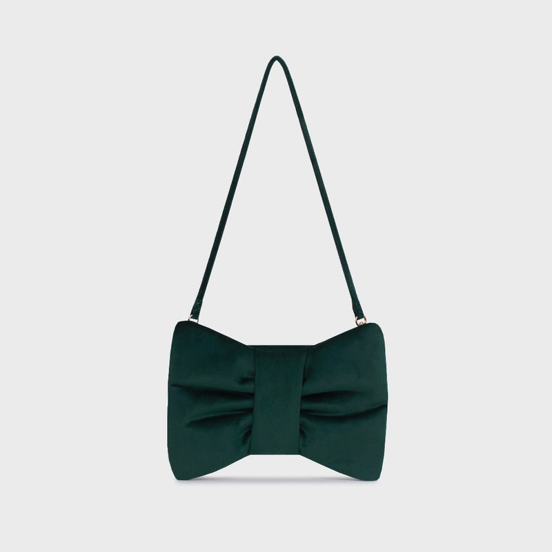 MINI BOW BAG VERDE OSCURO - Image 2