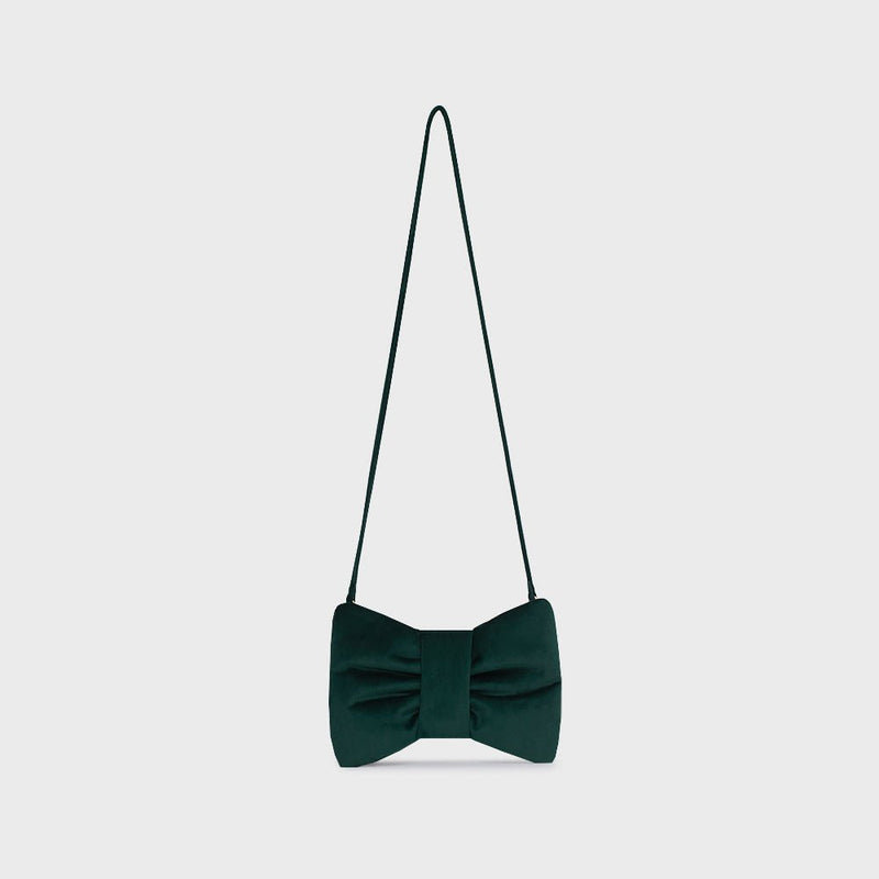 MINI BOW BAG VERDE OSCURO - Image 4