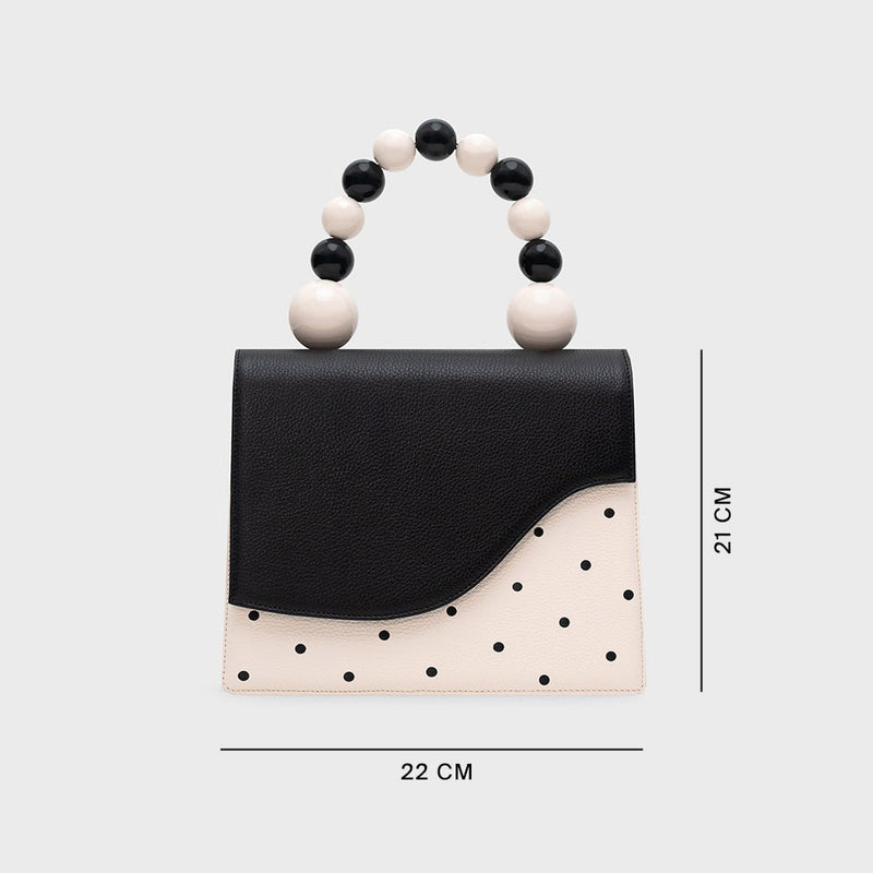 MONA BEADED LUNCH BAG NEGRO - Image 4
