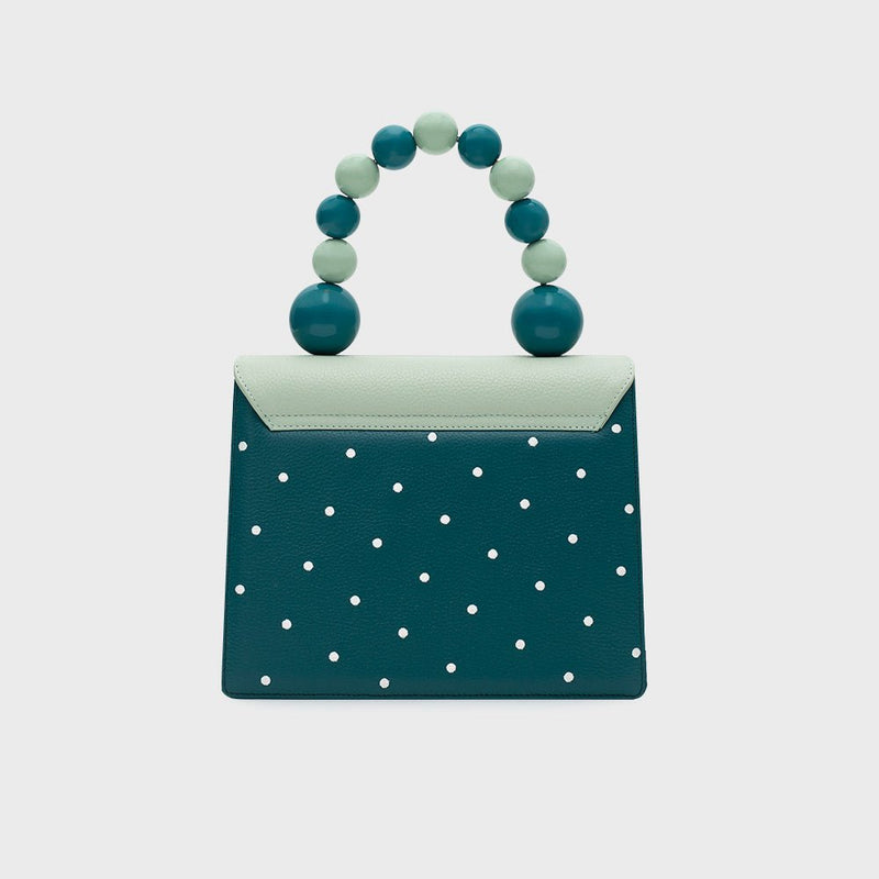 MONA BEADED LUNCH BAG VERDE - Image 7