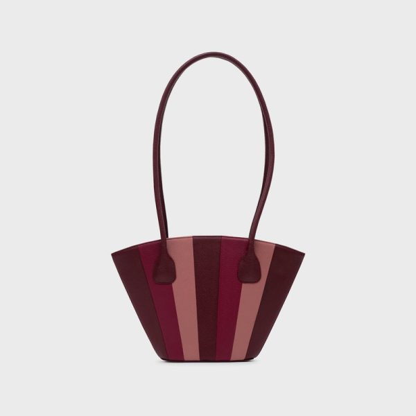 NABILA TRAPEZE BAG BORGOÑA