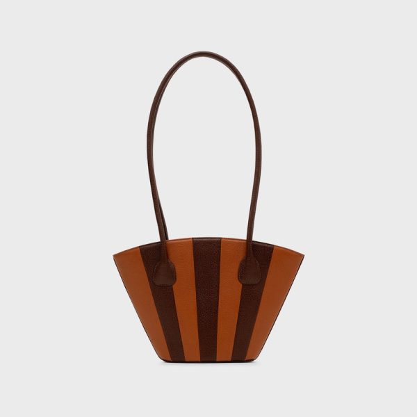 NABILA TRAPEZE BAG MARRÓN