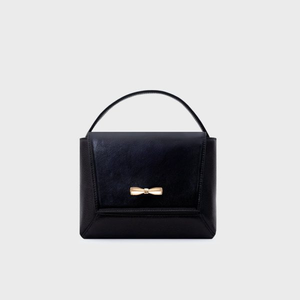 NADIRA FLAP HAND BAG NEGRO