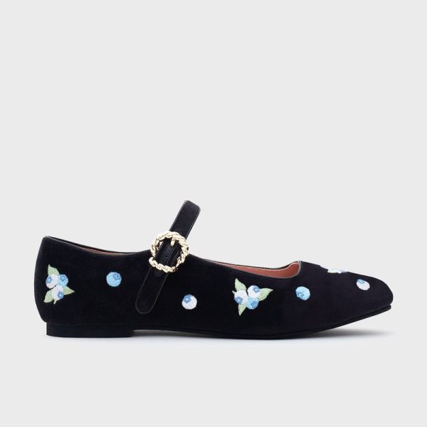 NINETTE BLUEBERRY FLAT NEGRO