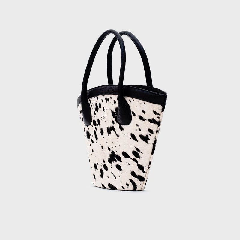 SASKIA TRAPEZE BAG HUESO NEGRO - Image 6