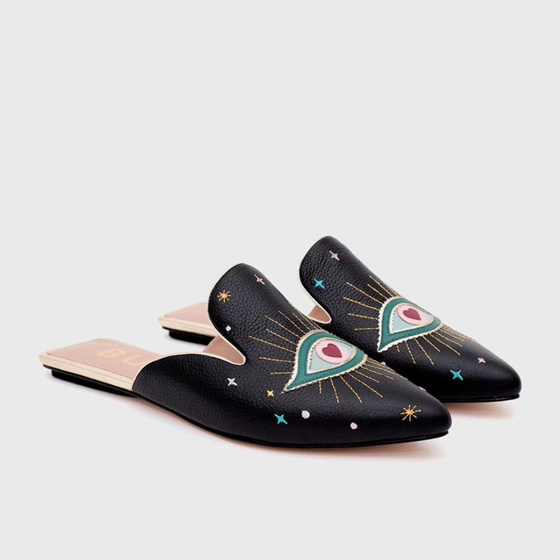 SHAZAM MULE FLAT NEGRO - Image 3