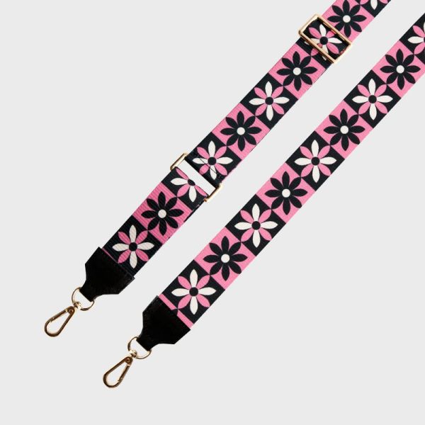 STRAP FLOWERS ROSA