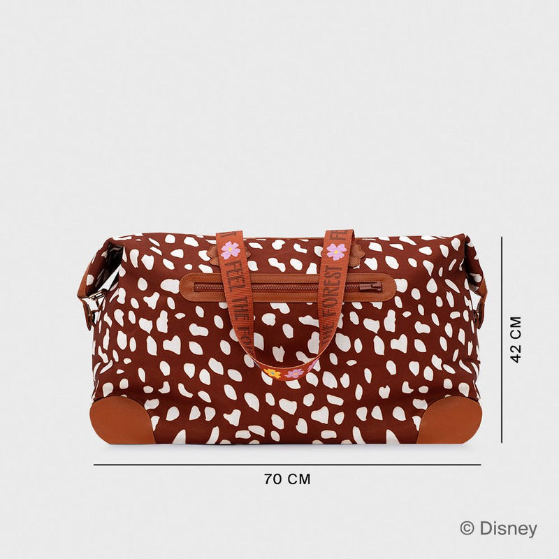TRAVEL BAG BAMBI PRINT MARRÓN - Image 2